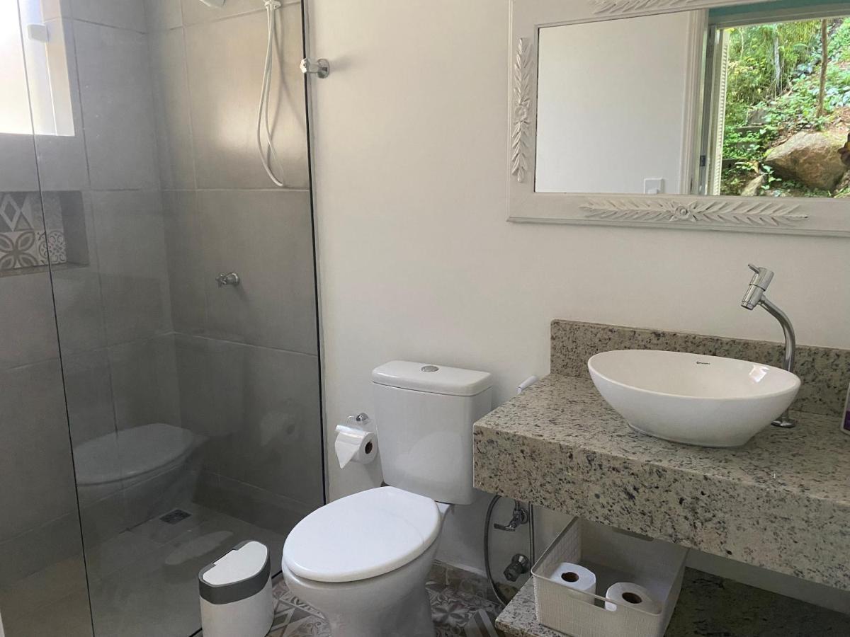 Mar Aberto Suite Ubatuba Bagian luar foto