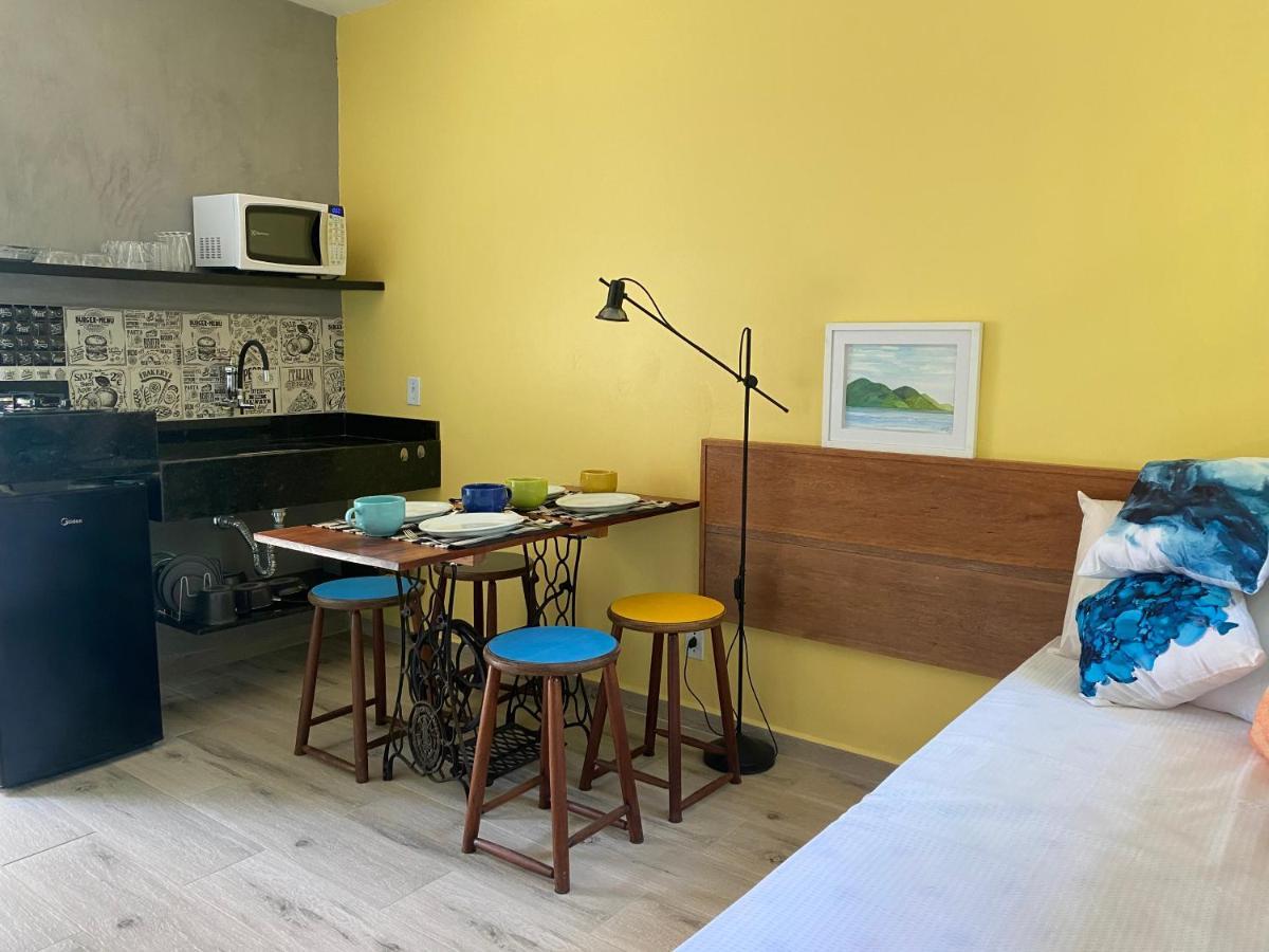 Mar Aberto Suite Ubatuba Bagian luar foto